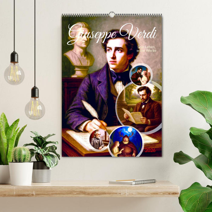 Giuseppe Verdi (CALVENDO Wandkalender 2026)