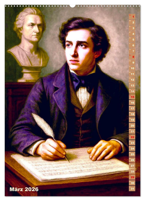 Giuseppe Verdi (CALVENDO Wandkalender 2026)