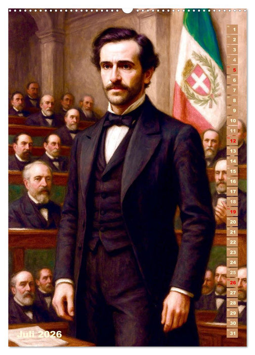 Giuseppe Verdi (CALVENDO Premium Wandkalender 2026)