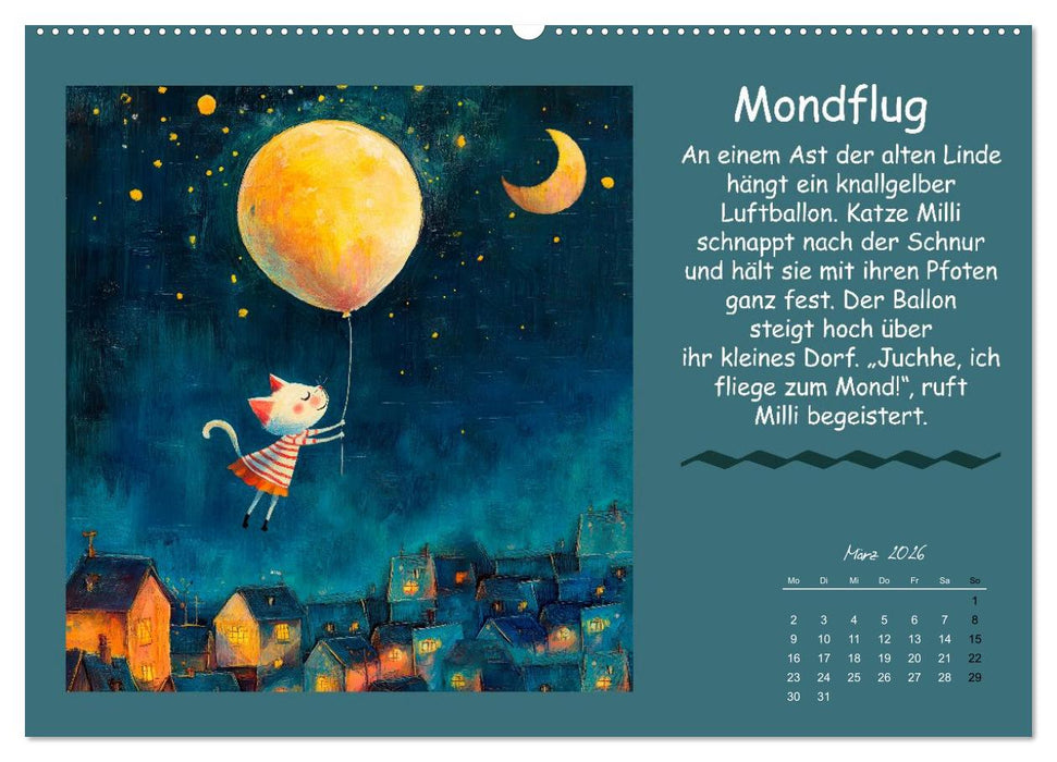 Kleine Tiere - Lustige Abenteuer (CALVENDO Premium Wandkalender 2026)