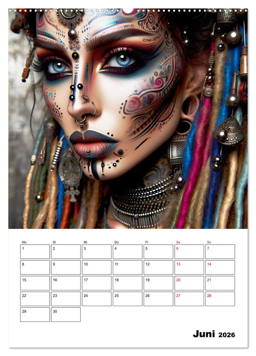 Wüstenköniginnen (CALVENDO Premium Wandkalender 2026)