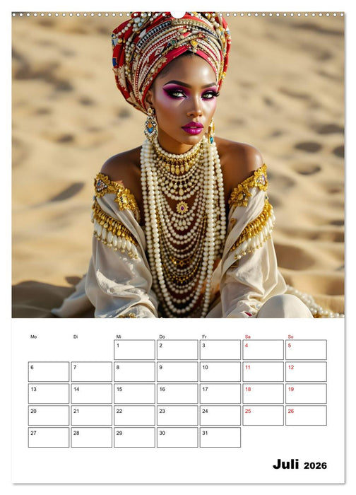 Wüstenköniginnen (CALVENDO Premium Wandkalender 2026)
