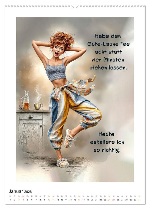 FRAU.PUNKT. (CALVENDO Wandkalender 2026)