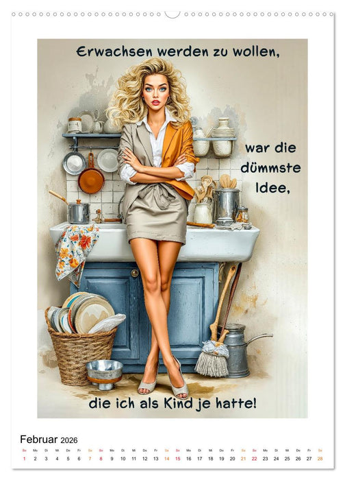 FRAU.PUNKT. (CALVENDO Wandkalender 2026)