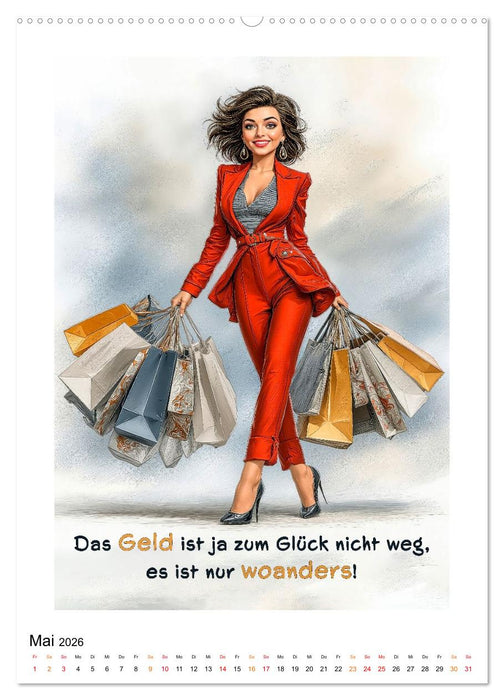 FRAU.PUNKT. (CALVENDO Wandkalender 2026)