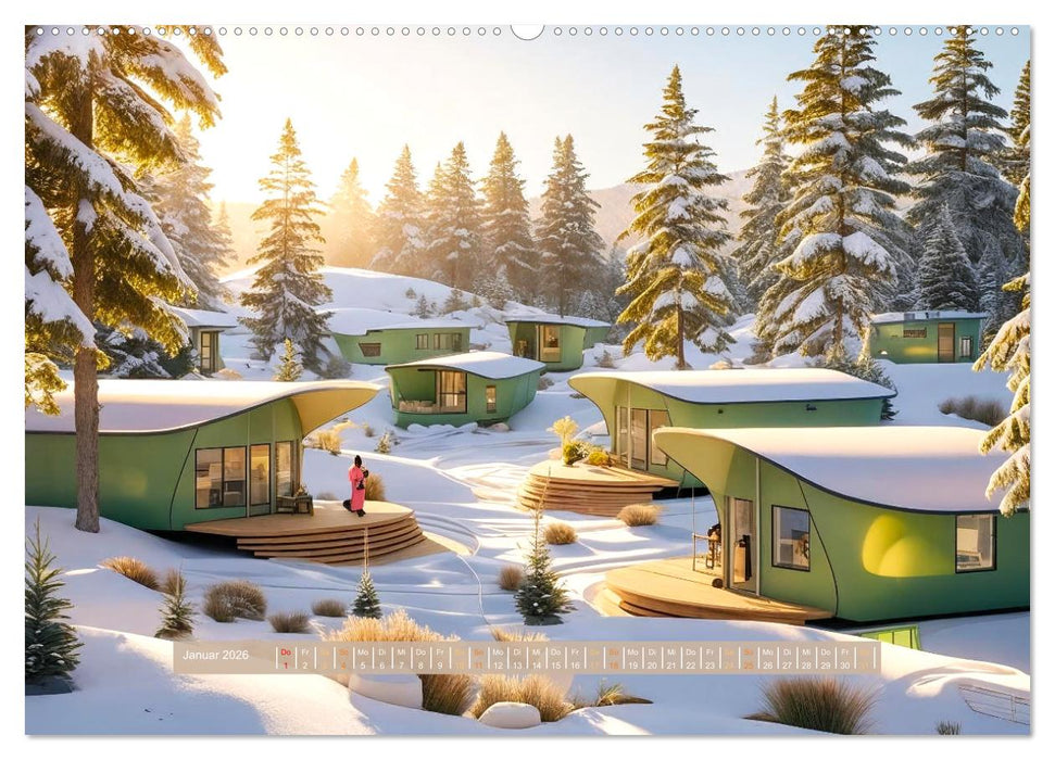 Idee des Wohnens (CALVENDO Premium Wandkalender 2026)