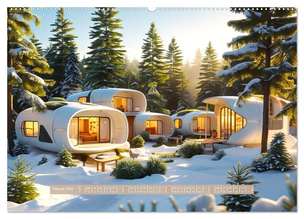 Idee des Wohnens (CALVENDO Premium Wandkalender 2026)