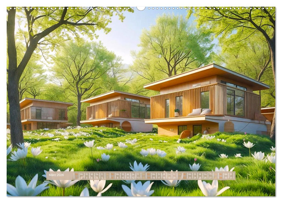 Idee des Wohnens (CALVENDO Premium Wandkalender 2026)
