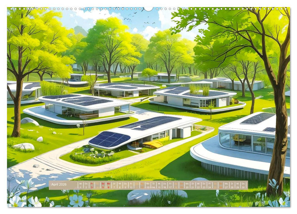 Idee des Wohnens (CALVENDO Premium Wandkalender 2026)