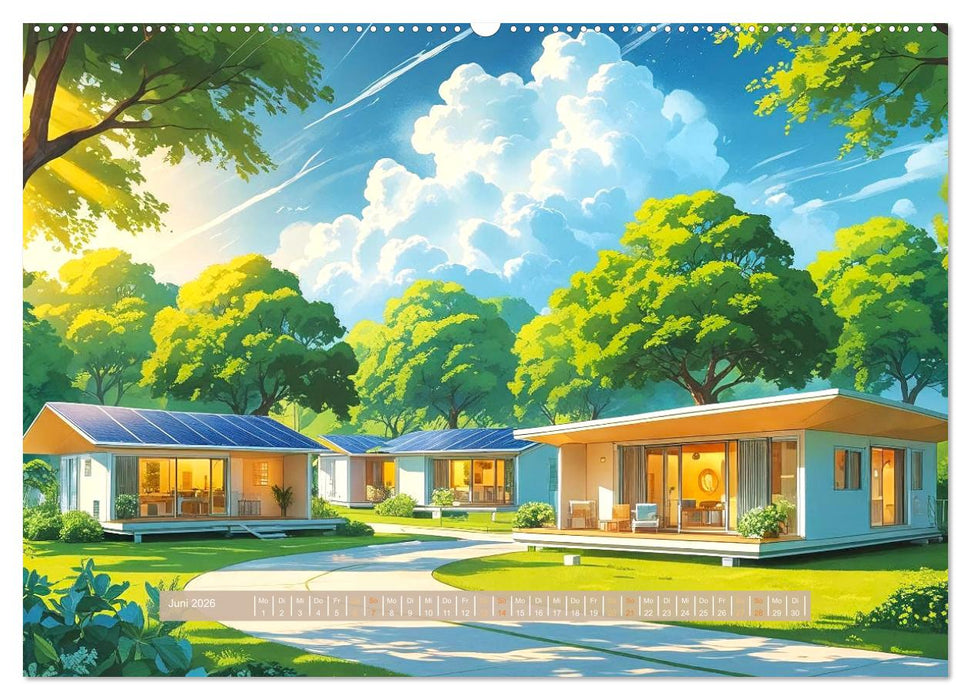 Idee des Wohnens (CALVENDO Premium Wandkalender 2026)