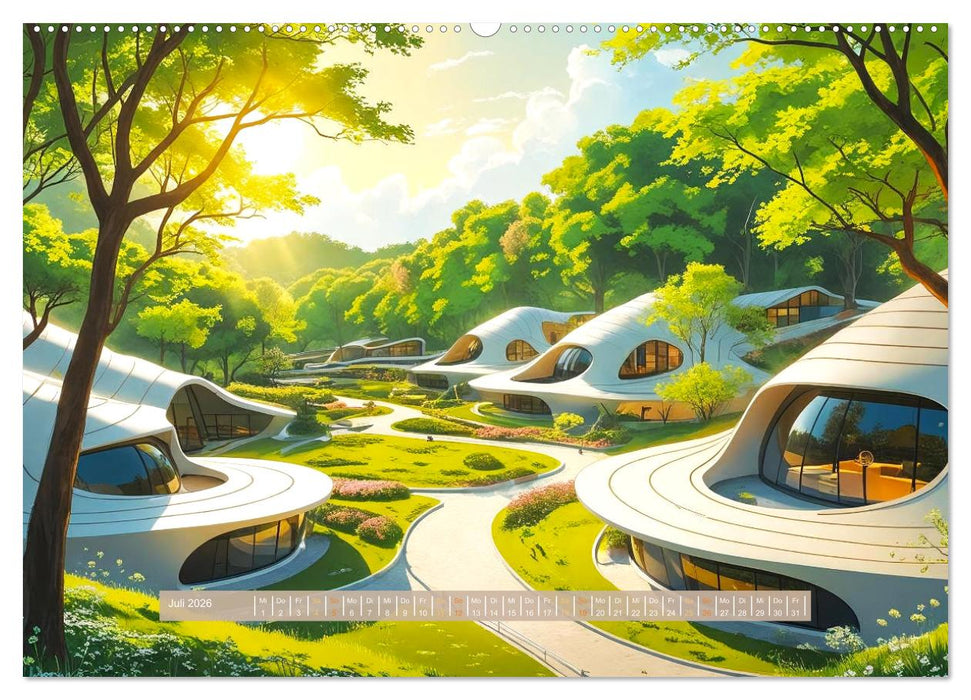 Idee des Wohnens (CALVENDO Premium Wandkalender 2026)