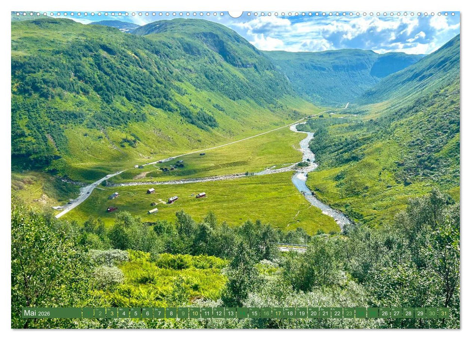 Erlebe mit mir das wilde Norwegen (CALVENDO Wandkalender 2026)