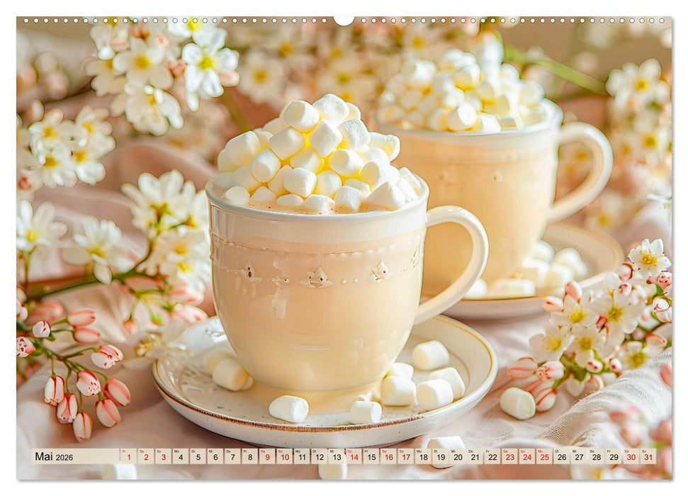 Cappuccino, Latte und mehr - Der große Kaffeekalender (CALVENDO Wandkalender 2026)