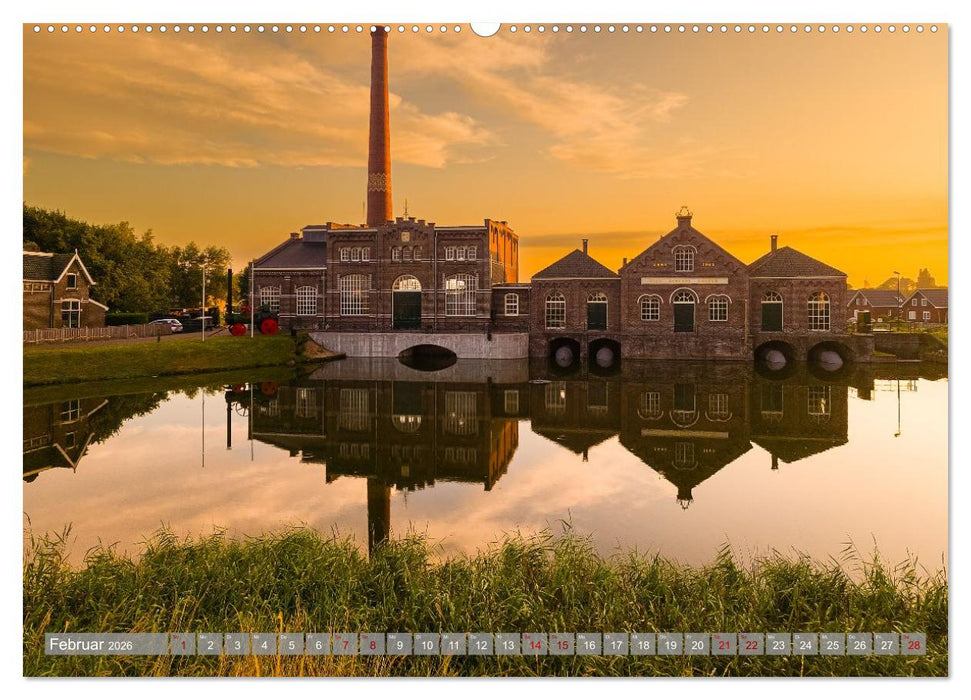 Ein Blick auf Medemblik (CALVENDO Wandkalender 2026)