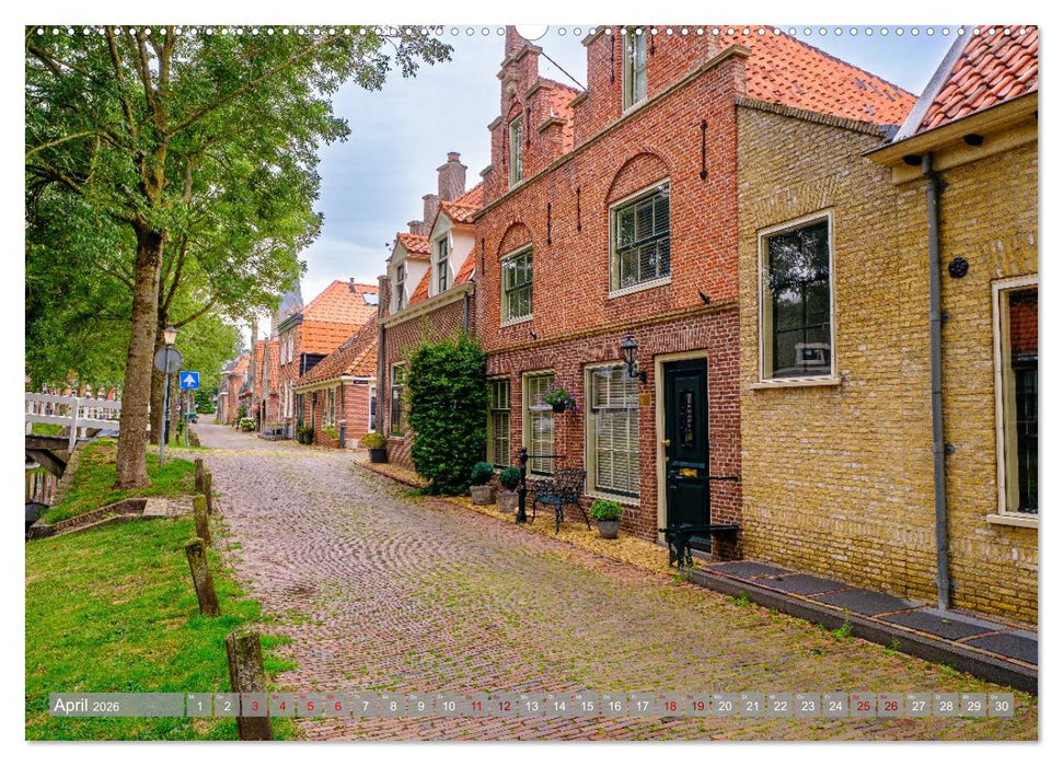 Ein Blick auf Medemblik (CALVENDO Wandkalender 2026)