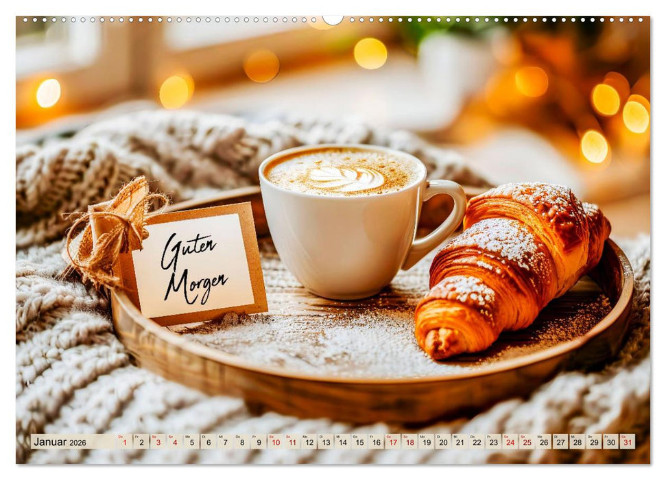 Cappuccino, Latte und mehr - Der große Kaffeekalender (CALVENDO Premium Wandkalender 2026)
