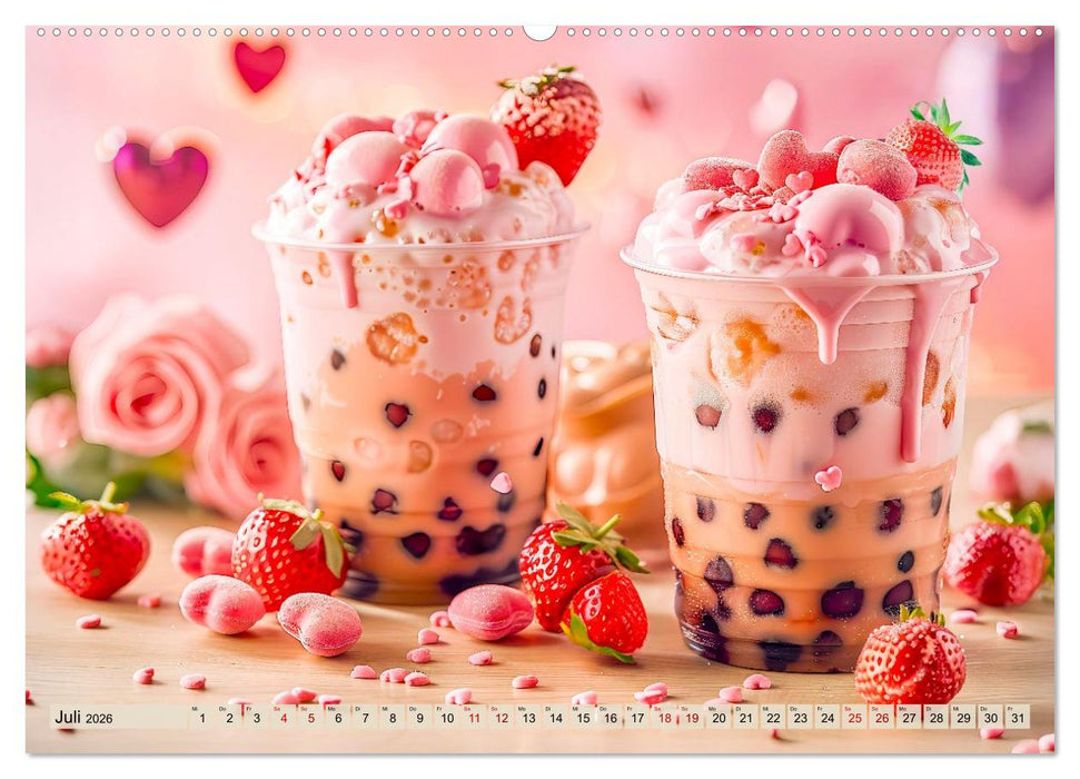 Cappuccino, Latte und mehr - Der große Kaffeekalender (CALVENDO Premium Wandkalender 2026)