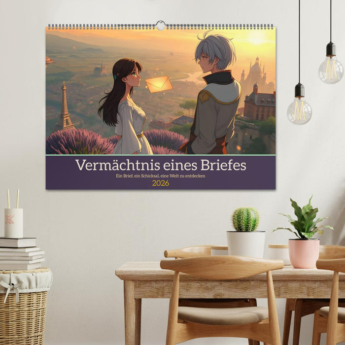 Vermächtnis eines Briefes (CALVENDO Wandkalender 2026)