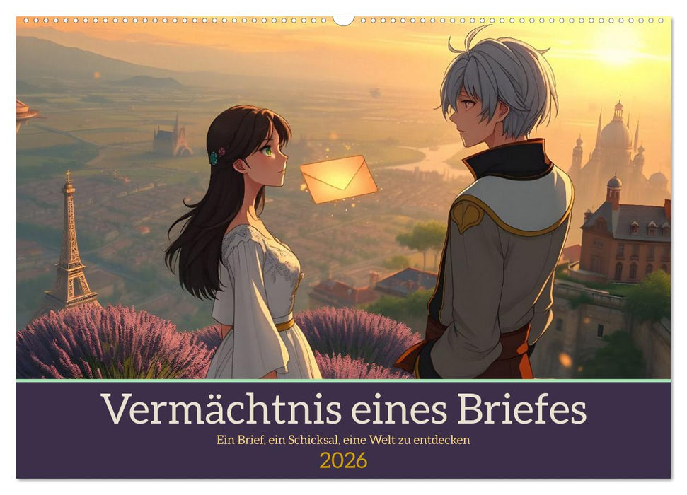 Vermächtnis eines Briefes (CALVENDO Wandkalender 2026)