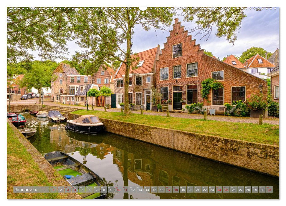 Ein Blick auf Medemblik (CALVENDO Premium Wandkalender 2026)