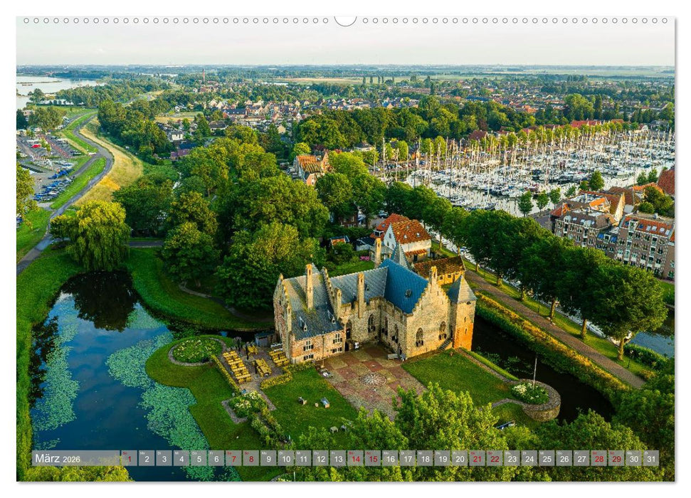 Ein Blick auf Medemblik (CALVENDO Premium Wandkalender 2026)