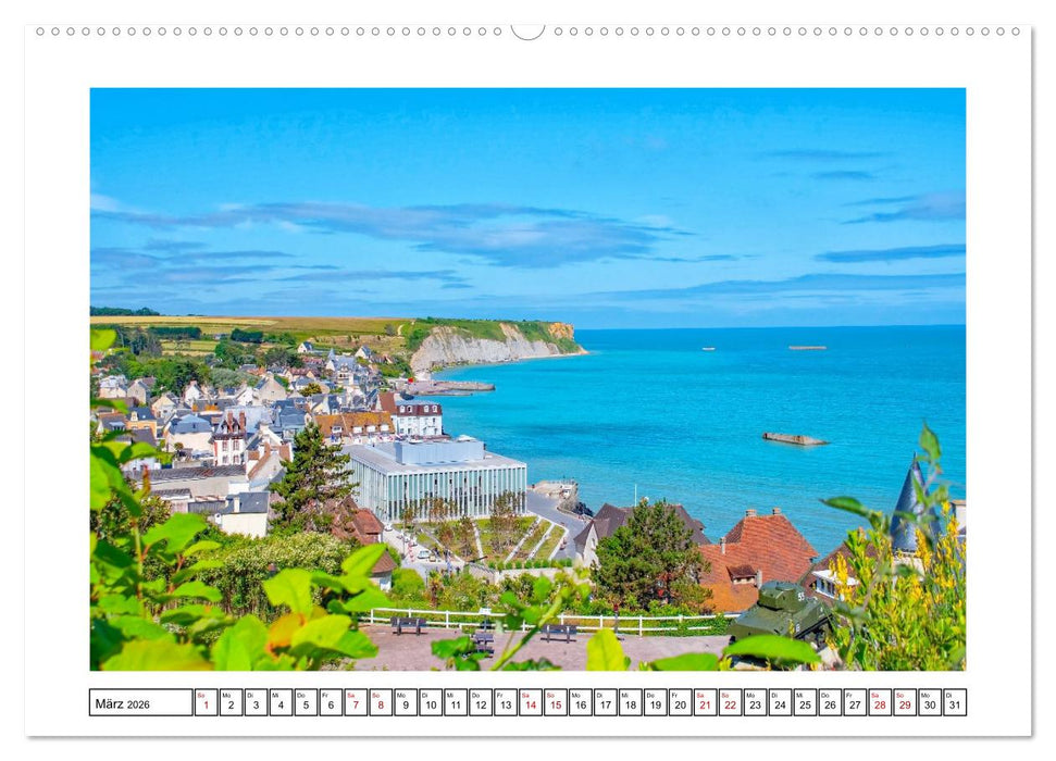 Normandie - Frankreichs wunderschöner Norden (CALVENDO Wandkalender 2026)