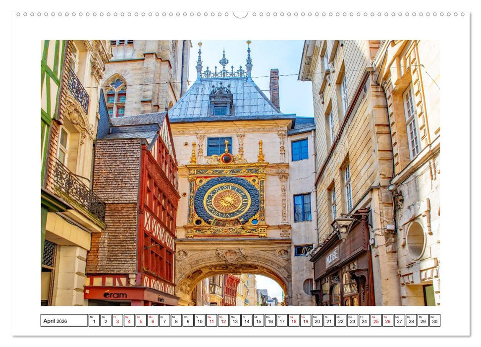 Normandie - Frankreichs wunderschöner Norden (CALVENDO Wandkalender 2026)