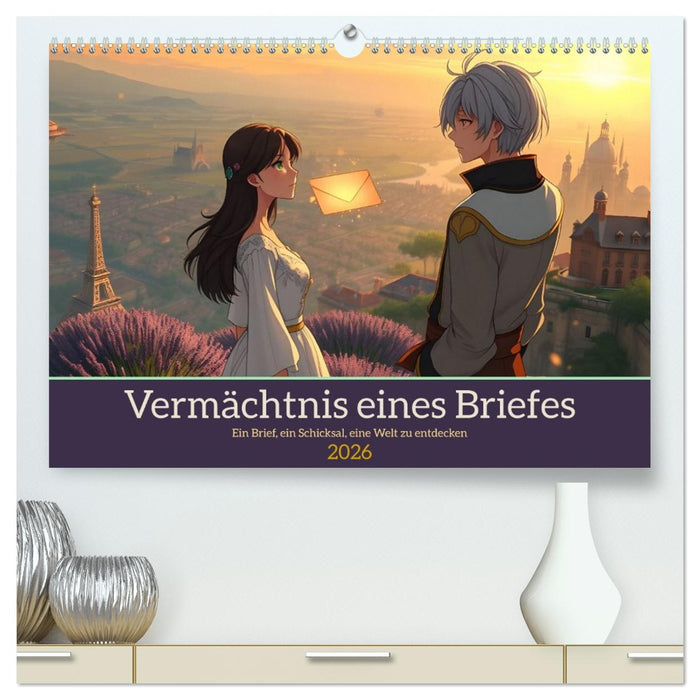 Vermächtnis eines Briefes (CALVENDO Premium Wandkalender 2026)