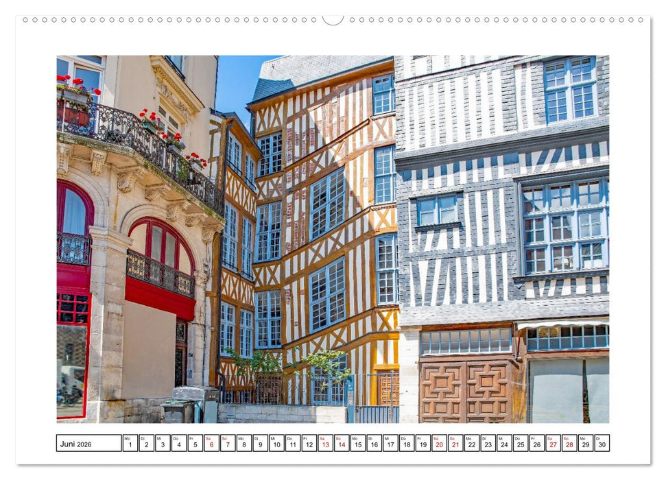Normandie - Frankreichs wunderschöner Norden (CALVENDO Wandkalender 2026)