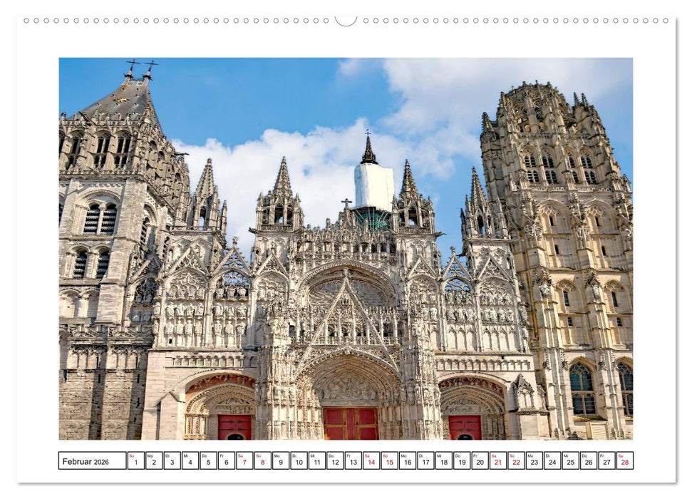 Normandie - Frankreichs wunderschöner Norden (CALVENDO Premium Wandkalender 2026)