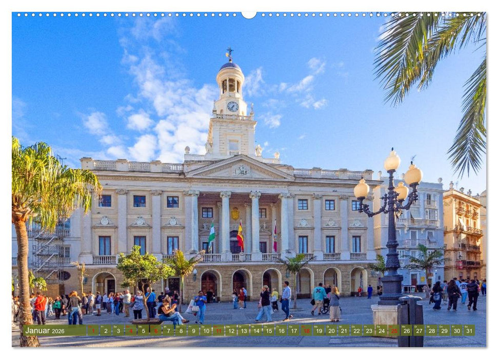 Ein Herz für Cadiz (CALVENDO Wandkalender 2026)