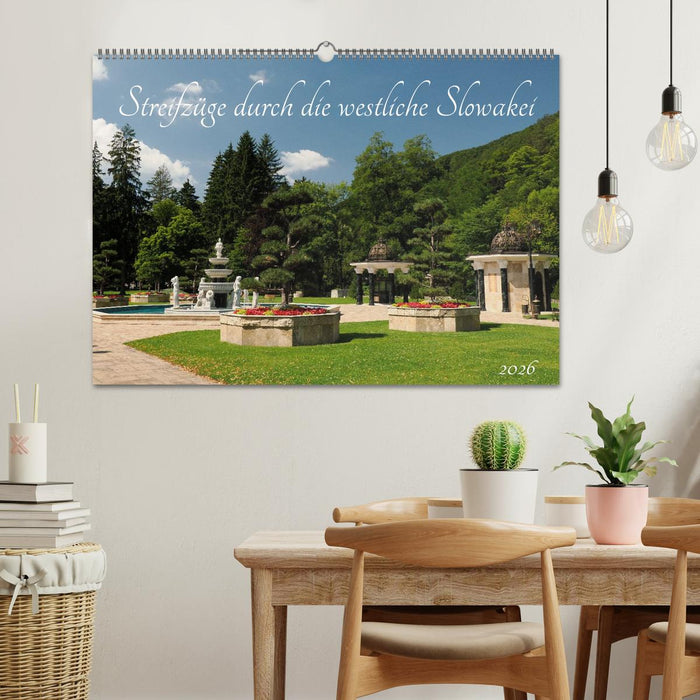 Streifzüge durch die westliche Slowakei (CALVENDO Wandkalender 2026)