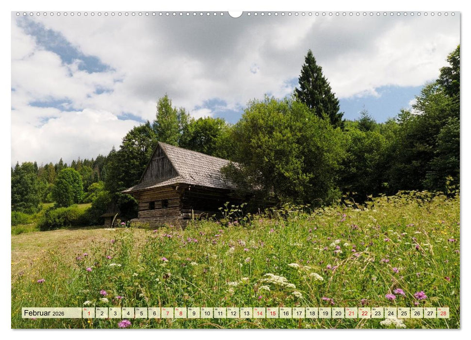 Streifzüge durch die westliche Slowakei (CALVENDO Wandkalender 2026)