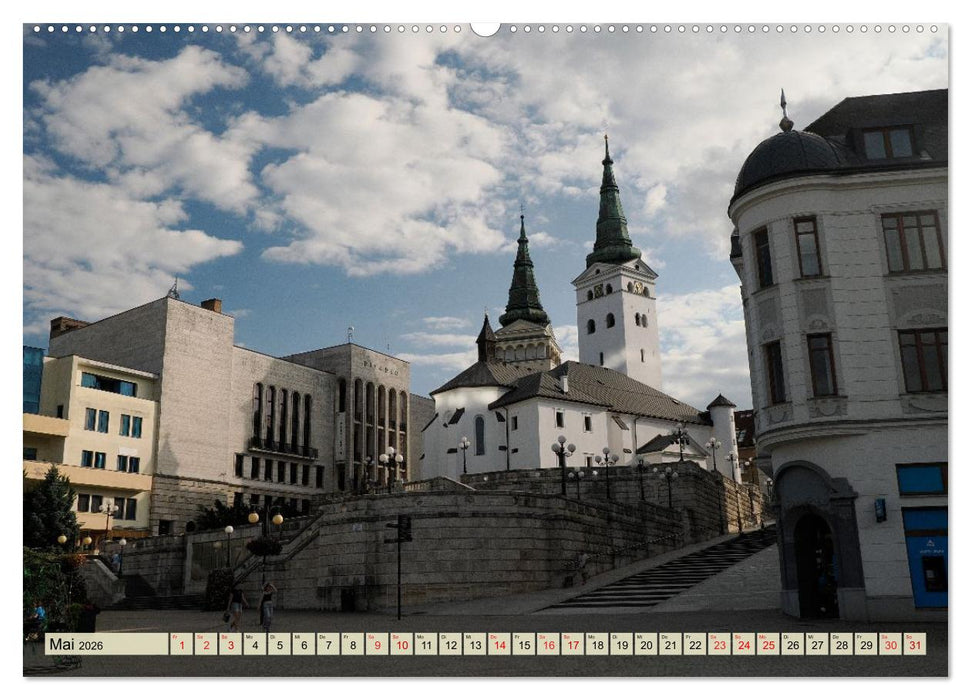 Streifzüge durch die westliche Slowakei (CALVENDO Wandkalender 2026)