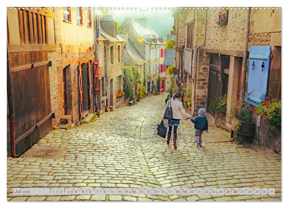 Frankreich: Lichtstimmungen der Phantasie (CALVENDO Premium Wandkalender 2026)