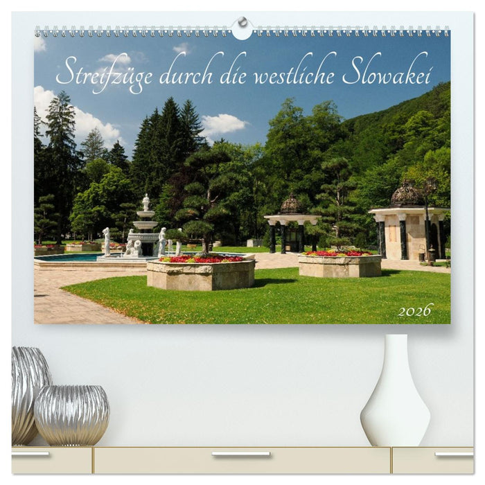 Streifzüge durch die westliche Slowakei (CALVENDO Premium Wandkalender 2026)