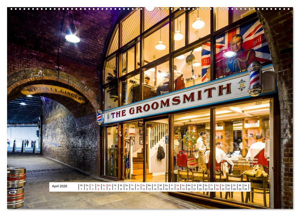 Friseursalons rund um den Globus (CALVENDO Premium Wandkalender 2026)