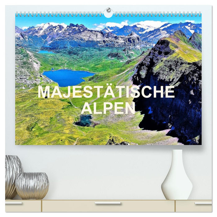 Majestätische Alpen (CALVENDO Premium Wandkalender 2026)