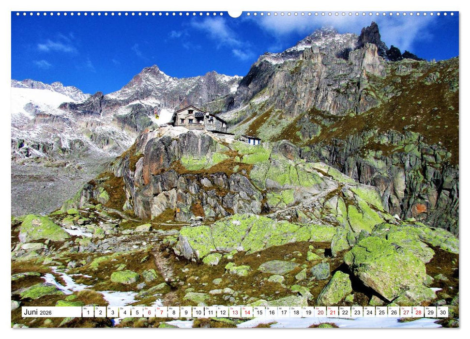Majestätische Alpen (CALVENDO Premium Wandkalender 2026)