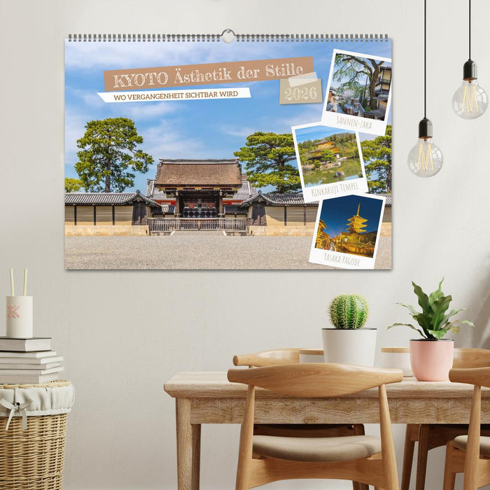 Kyoto - Ästhetik der Stille (CALVENDO Wandkalender 2026)