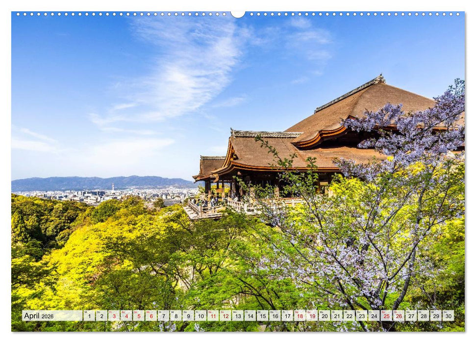 Kyoto - Ästhetik der Stille (CALVENDO Wandkalender 2026)