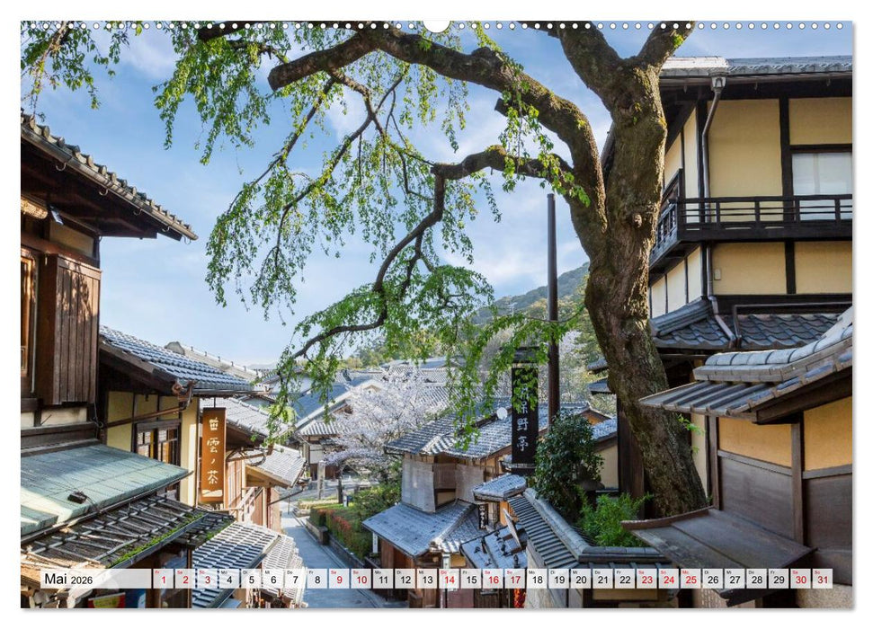 Kyoto - Ästhetik der Stille (CALVENDO Wandkalender 2026)