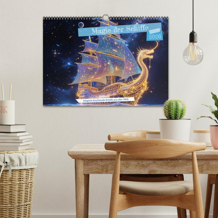 Magie der Schiffe (CALVENDO Wandkalender 2026)