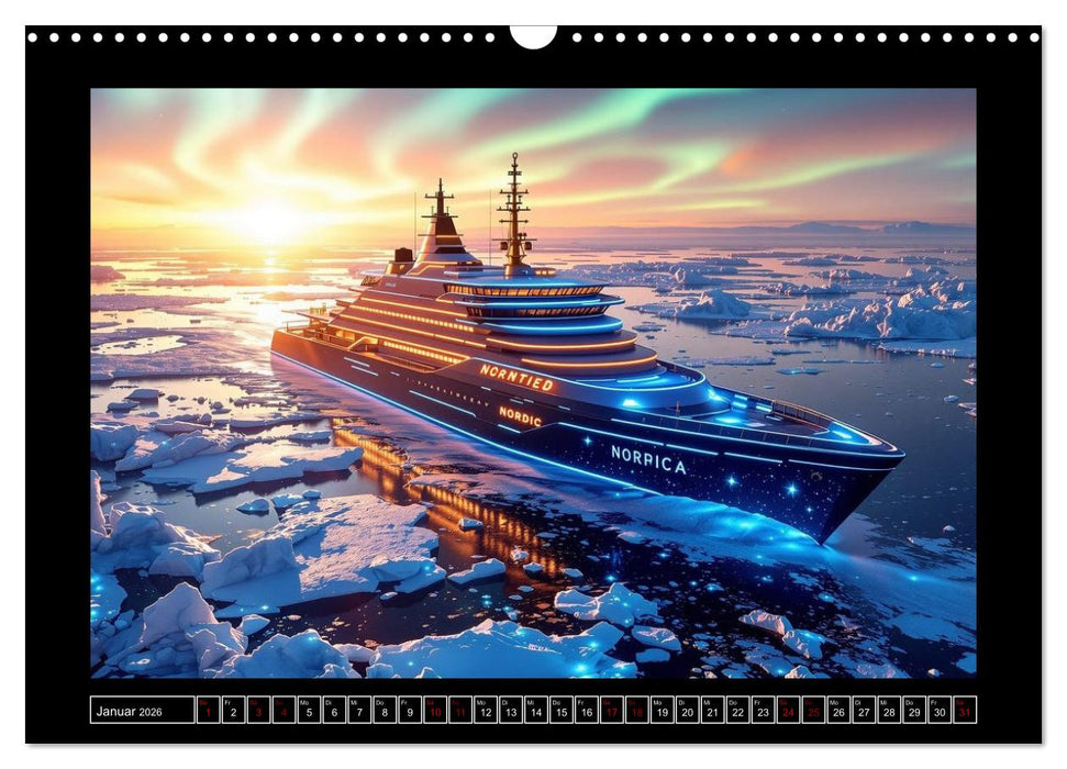 Magie der Schiffe (CALVENDO Wandkalender 2026)