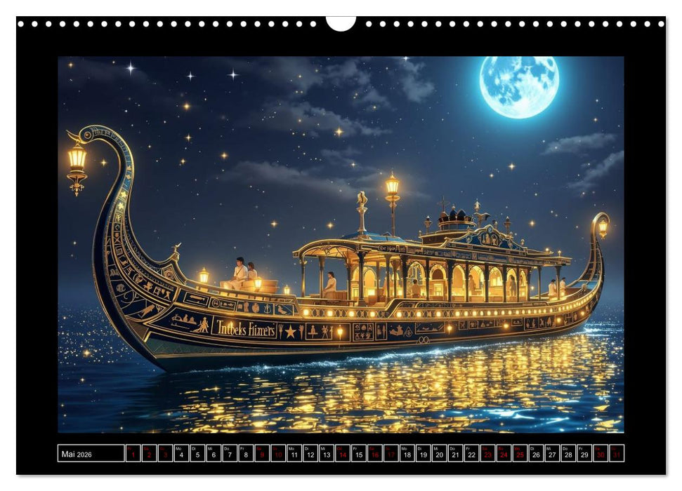Magie der Schiffe (CALVENDO Wandkalender 2026)
