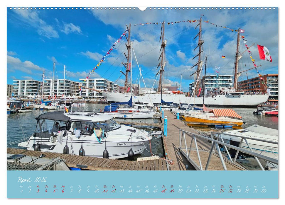 SAIL Bremerhaven. Segelspektakel zum Wegträumen (CALVENDO Wandkalender 2026)