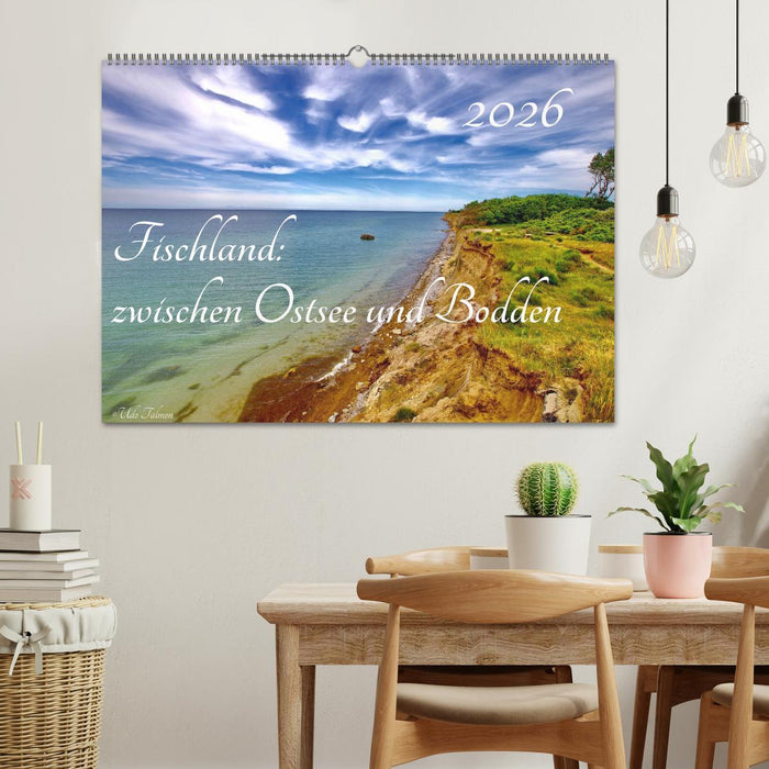 Fischland: zwischen Ostsee und Bodden (CALVENDO Wandkalender 2026)