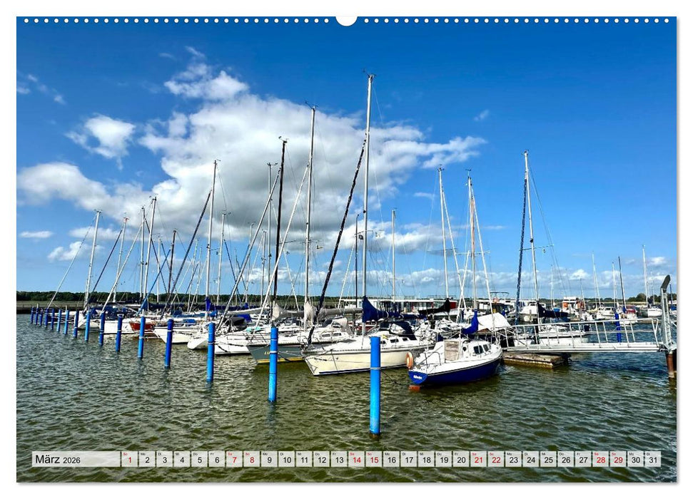 Fischland: zwischen Ostsee und Bodden (CALVENDO Wandkalender 2026)