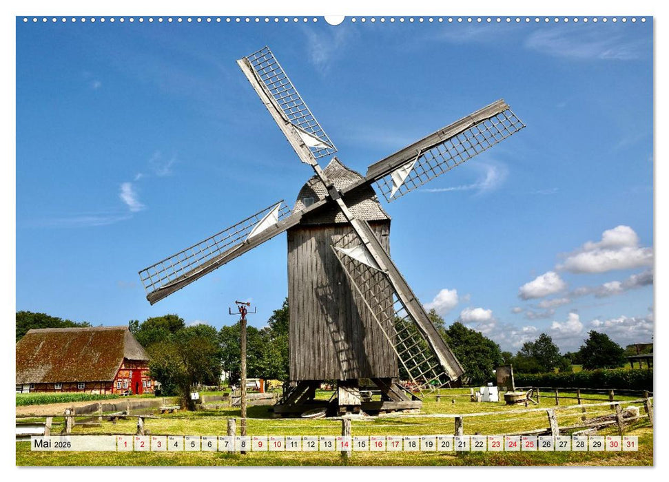 Fischland: zwischen Ostsee und Bodden (CALVENDO Wandkalender 2026)