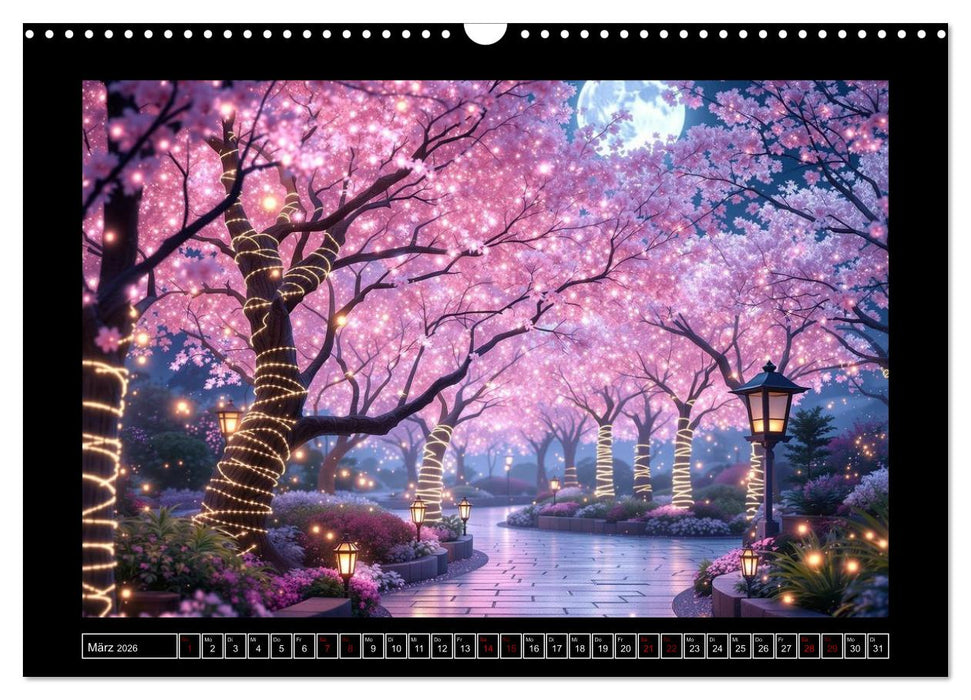 Asian Secret Garden (CALVENDO Wandkalender 2026)
